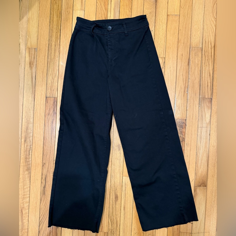 Oat New York Wide Leg Jeans in Black